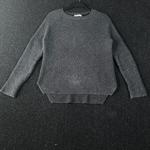 Marine Layer Dark Gray Knit Pull Over Sweater Wool Blend Women's Size Small
